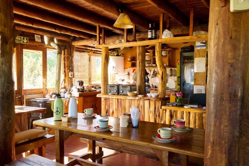 El Pueblito Ecohostel El Bolsón Esterno foto